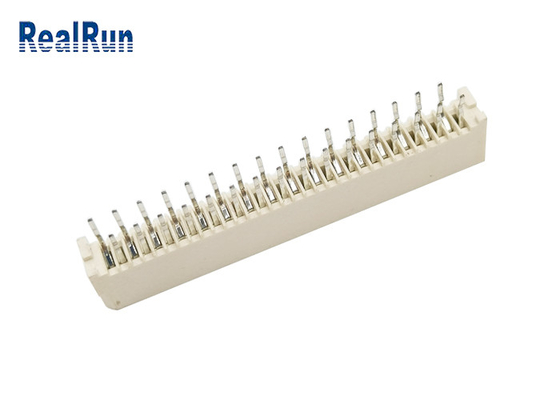 1,25 FFC-Verbindungsstück-Doppelreihe Zif Lcd Tin Plated 32 Pin High Temperature Resistance