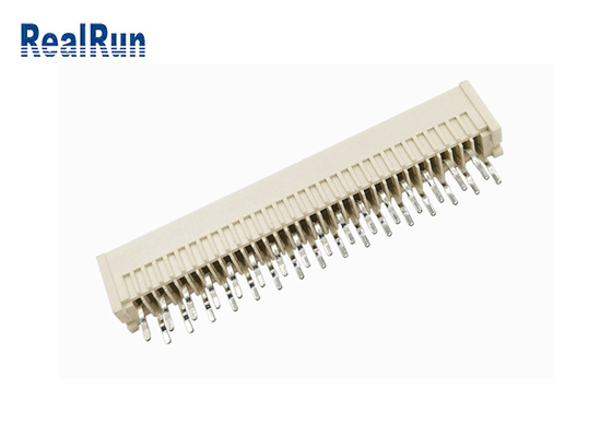 1,25 FFC-Verbindungsstück-Doppelreihe Zif Lcd Tin Plated 32 Pin High Temperature Resistance