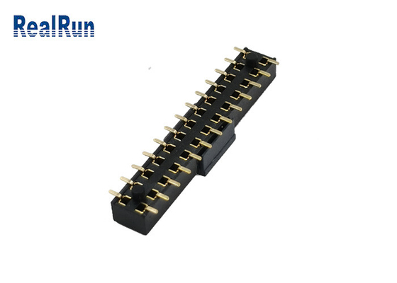 2.54mm SMT Position PWB-Verbindungsstück der weiblicher Titel-Plastikhöhen-3.5mm des Isolator-2x13P