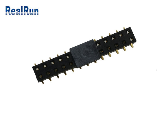 2.54mm SMT Position PWB-Verbindungsstück der weiblicher Titel-Plastikhöhen-3.5mm des Isolator-2x13P