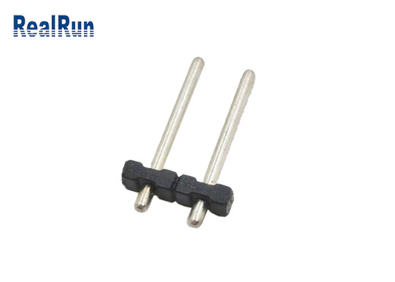 Einzelne Reihe PBT 5.0mm Pin Header Round Pin Connector H2.0 1X2P Titel-10A