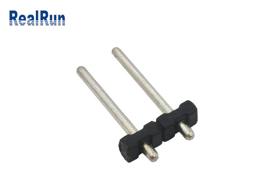 Einzelne Reihe PBT 5.0mm Pin Header Round Pin Connector H2.0 1X2P Titel-10A