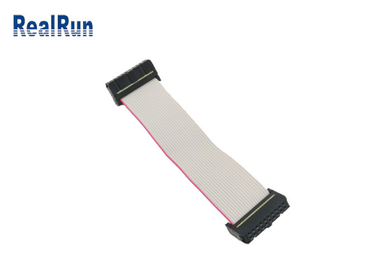 2.54mm flacher Draht des Band-IDC Flachkabel-2x10P, zum Titel-Verbindungsstücks IDC zu verschalen des weiblichen