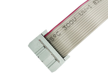 UL2651 bescheinigte 2,54 Millimeter Neigungs-Flachkabel-mit selektivem Titel Au-Ni IDC