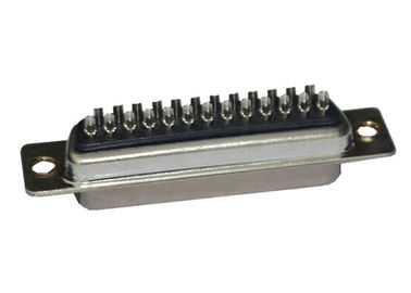 Verbindungsstück-Lötmittel-weibliche gerade Art DP-Sockel SUBVENTION 25 Pin-Schwarzes DBs D