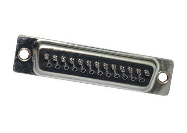 Verbindungsstück-Lötmittel-weibliche gerade Art DP-Sockel SUBVENTION 25 Pin-Schwarzes DBs D