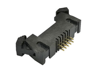 10 Pin eingehülltes Neigungs-Kabel des Titel-Verbindungsstück-1.27mm zum Leiterplatten-Verbinder