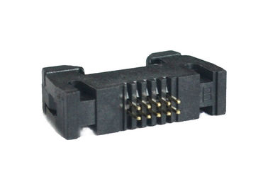 10 Pin eingehülltes Neigungs-Kabel des Titel-Verbindungsstück-1.27mm zum Leiterplatten-Verbinder
