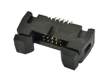 10 Pin eingehülltes Neigungs-Kabel des Titel-Verbindungsstück-1.27mm zum Leiterplatten-Verbinder