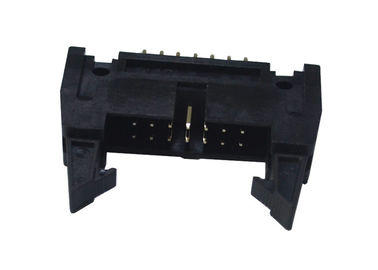 Quadratische Pin-Art gerader Pin-Titel 1,27 Millimeter Neigungs-Draht-zum Leiterplatten-Verbinder