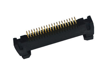 Quadratische Pin-Art gerader Pin-Titel 1,27 Millimeter Neigungs-Draht-zum Leiterplatten-Verbinder