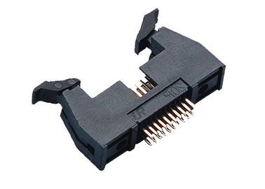 Quadratische Pin-Art gerader Pin-Titel 1,27 Millimeter Neigungs-Draht-zum Leiterplatten-Verbinder