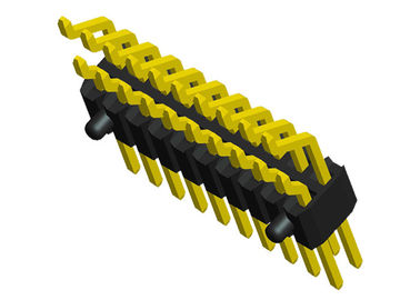 Doppelter Reihe Pin-Titel horizontale SMT-Art 2x20 Pin-Titel-Schwarzes 1.27mm