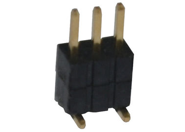 Plastik3 Pin einzelne Berg SMT-Art des Reihen-Titel-Verbindungsstück-1.27mm vertikale