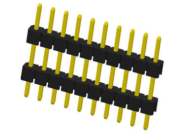 Höhen-PWB Pin Connector DC500V SMT Pin Header Connector Single Row 2.0mm