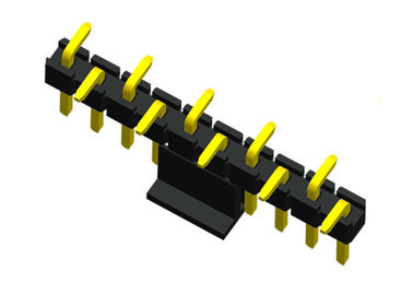 männliches Höhe 2A PBT Titel-Verbindungsstück-einzelne Reihe KAPPEN-SMTs 2.0mm 10P PA6T