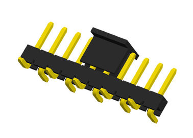 männliches Höhe 2A PBT Titel-Verbindungsstück-einzelne Reihe KAPPEN-SMTs 2.0mm 10P PA6T