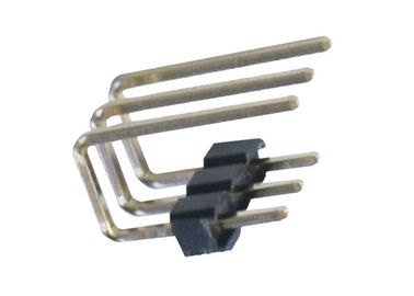 2.0mm 3 Pin einzelne Reihe Art Verbindungsstück-Seiten-Plastik des Pin-Titel-90 Grad-U
