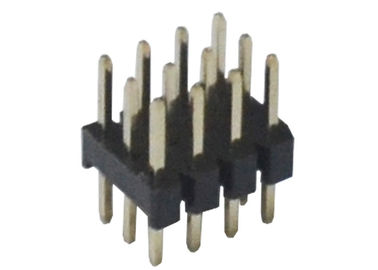 des Pin-3x4 12 Reihen-Schwarzes Titel-Verbindungsstück-drei 180 Grad BAD Art für PWB