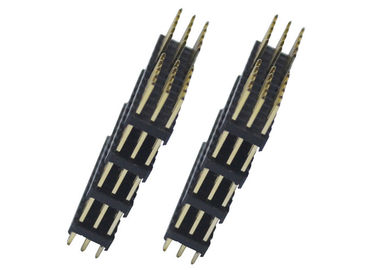 Vier Plastik-Pin Header Connector 500V Reihe Wechselstroms 2.54mm Neigungs-36P drei