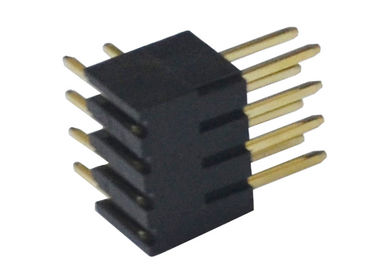 2.54mm 500VAC Pin Header Connector Right Angle Isolator PA6T 3A