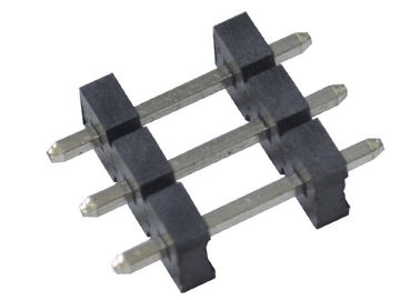 Gerades Pin Header Connector 5.08X2.5mm weibliches Polyester SGS Titel-3P