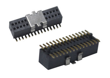 Oberflächenberg Pin-Titel-Doppelt-Reihe 30 Pin-Buchse mit KAPPE Art