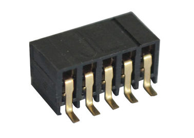 Oberflächenneigungs-einzelner Reihe 5 des berg Pin-Titel-Schwarz-2.0mm Pin-Frau-Titel