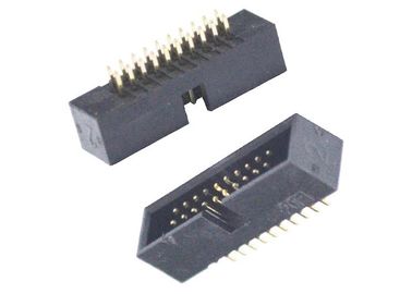 1.27mm Oberflächenberg-Draht zum Leiterplatten-Verbinder-Goldblitz Reihen 180 Grad-zwei