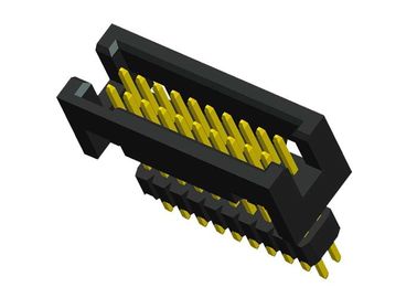 1.27mm Kabel zum Leiterplatten-Verbinder durch Loch-Widerstands-Spannung 500V Wechselstrom/DC