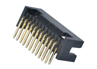 Der hohen Temperatur Neigung rechtwinkliges 1.0AMP des PWB-Titel-Verbindungsstück-1.27mm