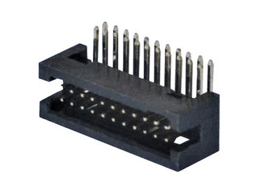Der hohen Temperatur Neigung rechtwinkliges 1.0AMP des PWB-Titel-Verbindungsstück-1.27mm