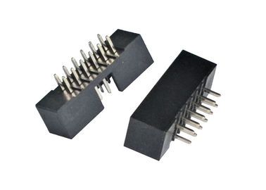 Gerader Neigung 2x12 DES IDC PWB-Kasten-Titel-Verbindungsstück-180 des Grad-2.0mm Pin-Sockel