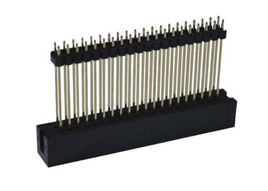 PWB-Brett 2,0 Neigungs-Verbindungsstück 40 Pin-BAD Millimeter Art-Doppelplastikgerades
