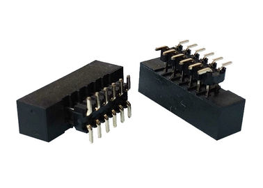 Hohe Plastikkasten-Titel-Verbindungsstück SMT-Art Draht der Neigung zu des Leiterplatten-Verbinder-2mm