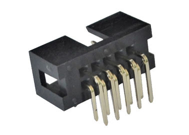 2.54mm Kasten-Titel-Verbindungsstück 90 Widerstands-Spannung der Grad-Titel-Stift500v