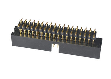 Doppelter Plastikkasten-Titel 2,54 SMT-Millimeter Art-PWB-Brett-Goldblitz 3.0AMP