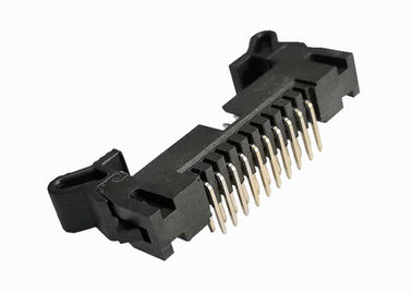 Elektrisches eingehülltes Titel-Verbindungsstück 20 Pin-rechtwinkliges Messingkontakt-Material