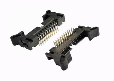 Elektrisches eingehülltes Titel-Verbindungsstück 20 Pin-rechtwinkliges Messingkontakt-Material
