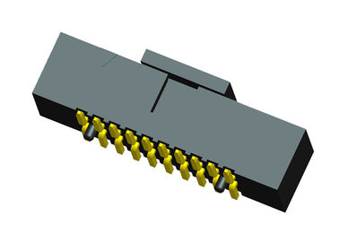 SMT-KAPPE Art Neigungs-Goldblitz-Kontaktversilberung des Kasten-Titel-Verbindungsstück-1.27mm