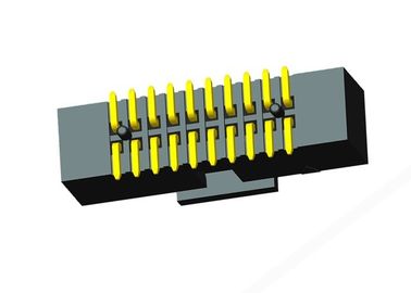 SMT-KAPPE Art Neigungs-Goldblitz-Kontaktversilberung des Kasten-Titel-Verbindungsstück-1.27mm