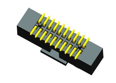 SMT-KAPPE Art Neigungs-Goldblitz-Kontaktversilberung des Kasten-Titel-Verbindungsstück-1.27mm