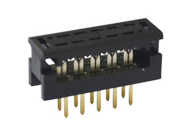 Männliche Titel 10 Buchsen-Gold-/Verzinnen-Kontakt-Materialien Pin Idc