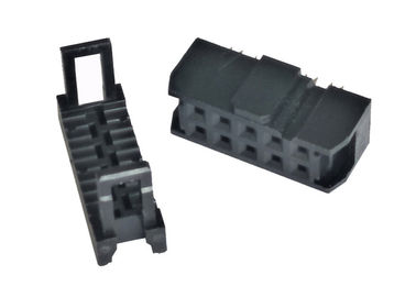 Schwarze Titel-Computer-Flachkabel-Verbindungsstücke IDC-Verbindungsstück-2.54mm weibliche