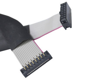 Flachkabel-Versammlungs-Haken-rechteckige Lötmittel-Beendigung der Gewohnheits-2.0mm IDC