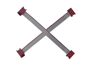 UL2651 28AWG 1,27 Millimeter des Neigungs-Flachkabel-PA6T PA9T LCP Isolator-Material-