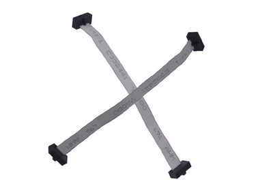 10 Neigungs-flexibler Flachkabel-Draht Pin IDC Flachkabel-1.27mm zu verschalen