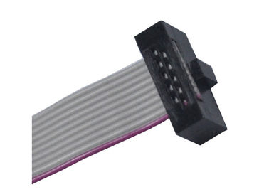 10 Neigungs-flexibler Flachkabel-Draht Pin IDC Flachkabel-1.27mm zu verschalen