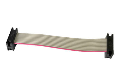 2.0mm IDC abgeschirmte flaches Flachkabel 10 graue Farbe Pin mit variabler Länge