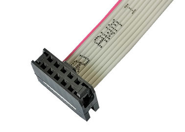 2.0mm IDC abgeschirmte flaches Flachkabel 10 graue Farbe Pin mit variabler Länge